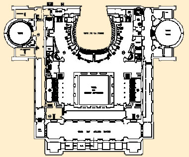 Plan des quatri�mes loges