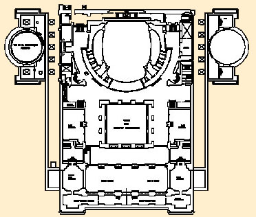 Plan des cinqui�mes loges